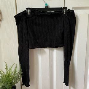Off the shoulder Crop Top